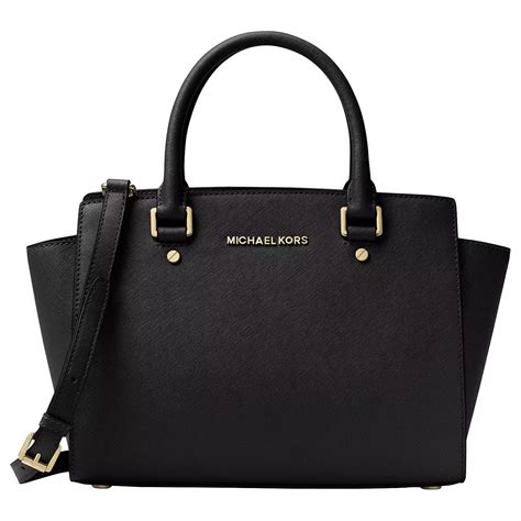 black michael kors satchel purse